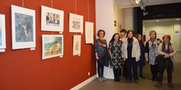 inaugurazione a Madrid della mostra “Mediterraneo” 1 marzo 2018